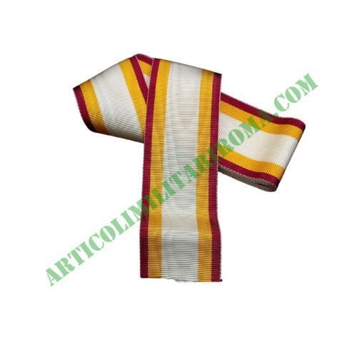NASTRO DECORAZIONE MEDAGLIA 37 MM ENCOMIO SOLENNE POLIZIA LOCALE ROMA