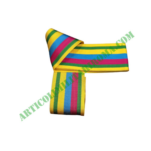 NASTRO DECORAZIONE MEDAGLIA 37 MM EXPO GUARDIA DI FINANZA