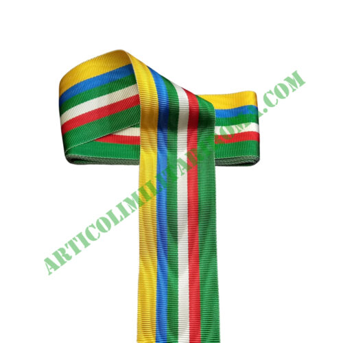 NASTRO DECORAZIONE MEDAGLIA 37 MM G7 GUARDIA DI FINANZA
