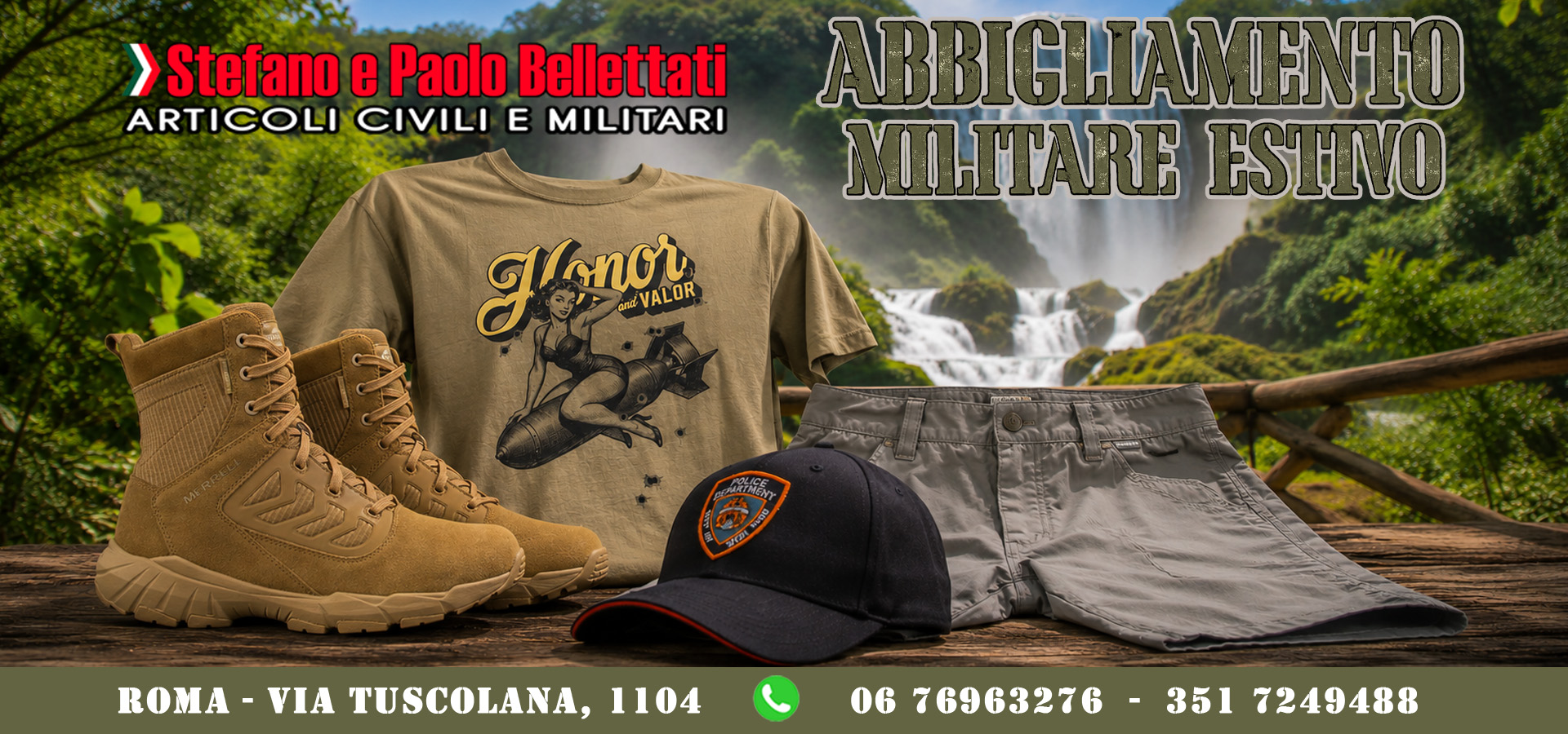 Al momento stai visualizzando Abbigliamento militare estivo: il caldo con il giusto equipaggiamento