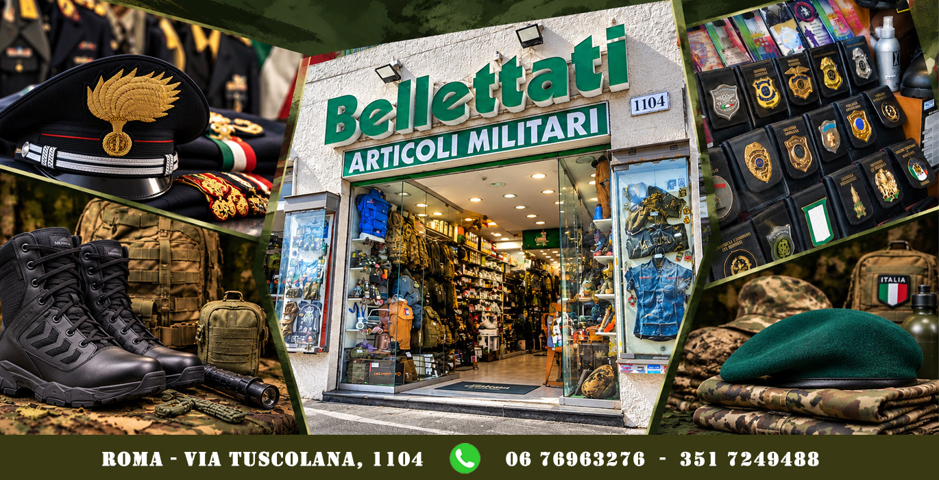 Al momento stai visualizzando Bellettati Articoli Militari Roma: esperienza e competenza